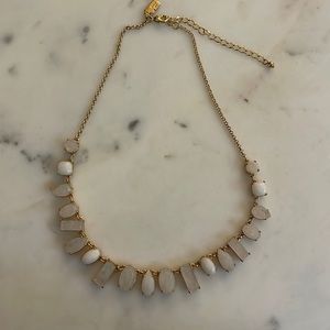Kate Spade New York “Seastone Sparkle” semi-precious stone collar necklace